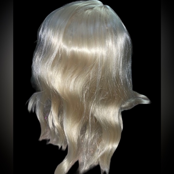New Long Wavy Bob style Blonde wig Halloween Costume Cosplay Spider Gwen - Picture 5 of 5